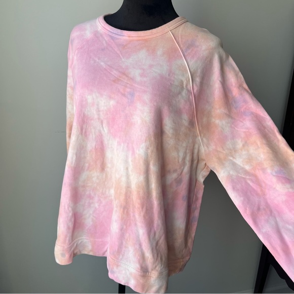 Universal Thread Pink and Orange Tie-Dye Sweatshirt - XL - Picture 2 of 4